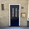 Voordeur donkerblauw